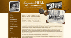 Desktop Screenshot of independencehillassistedliving.com